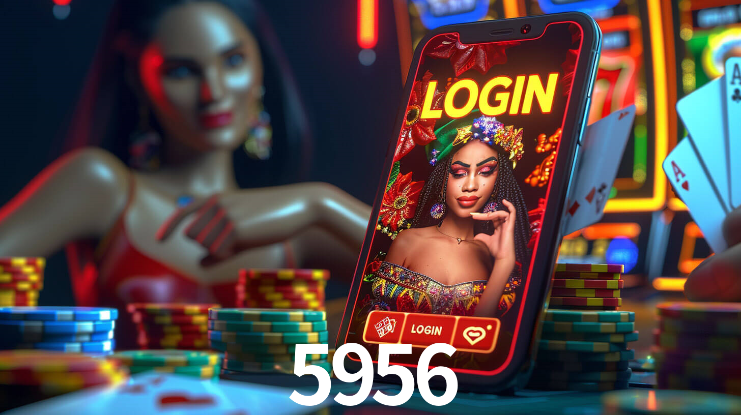 5956