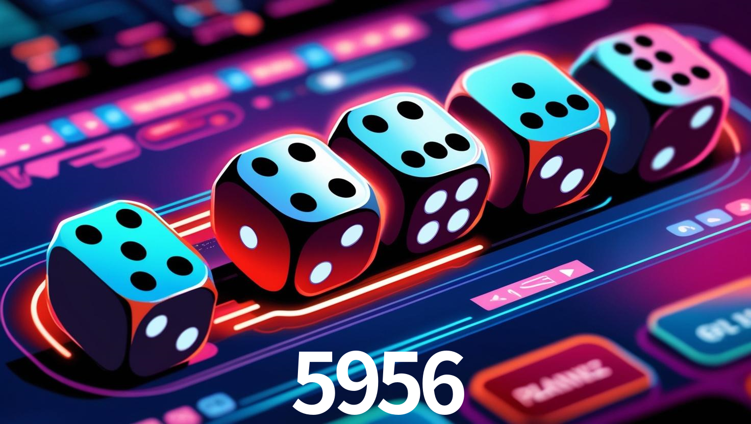 5956