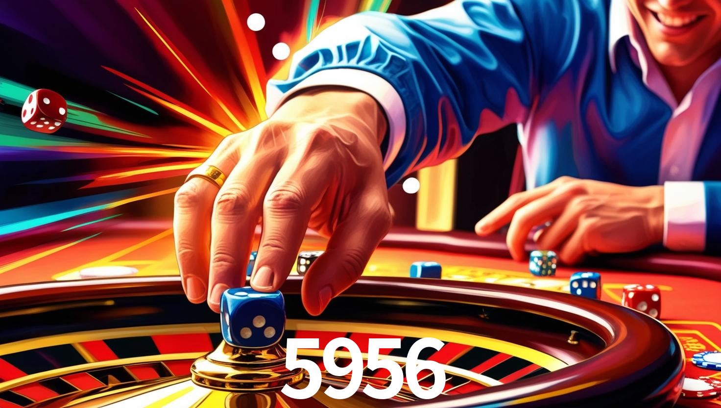 5956