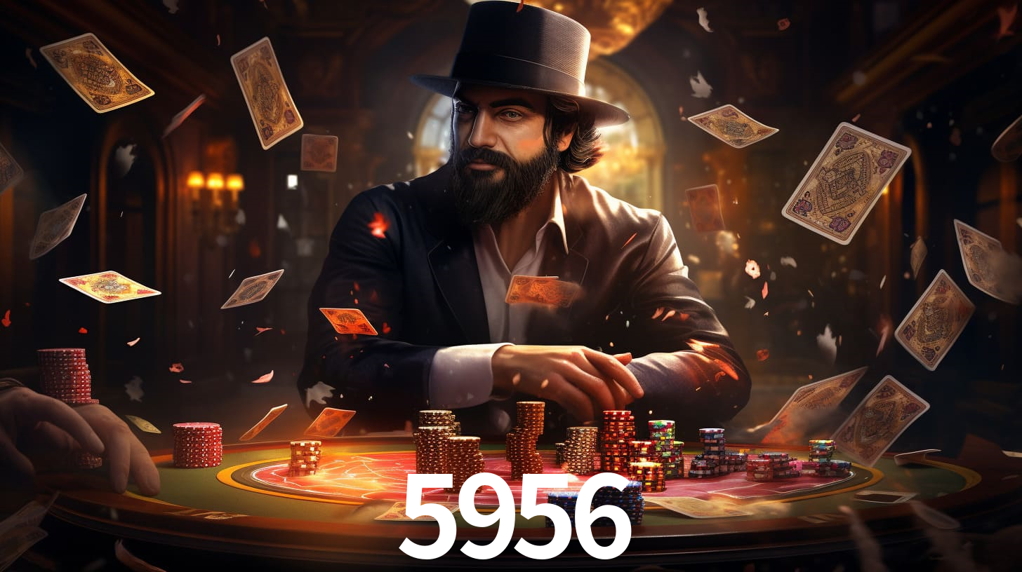 5956