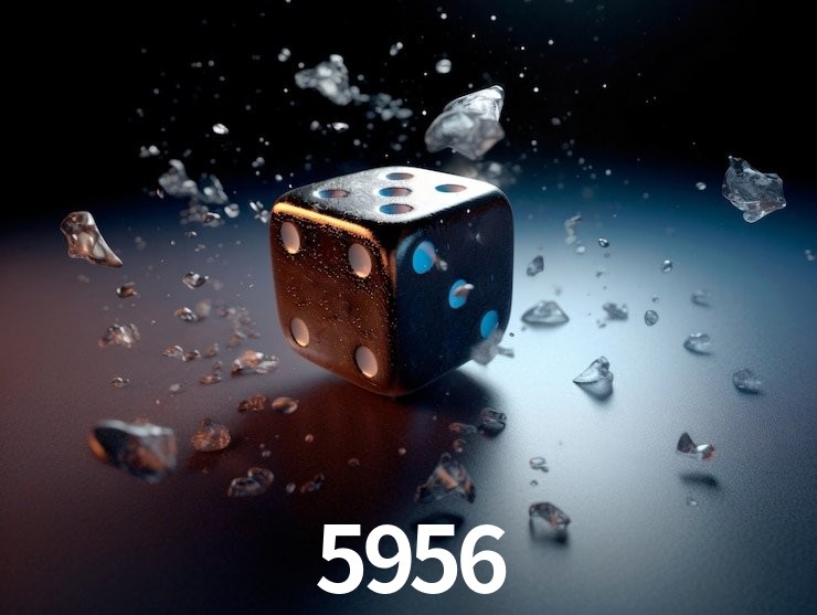 5956